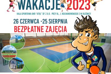Sportowe wakacje 2023 w Oleśnicy